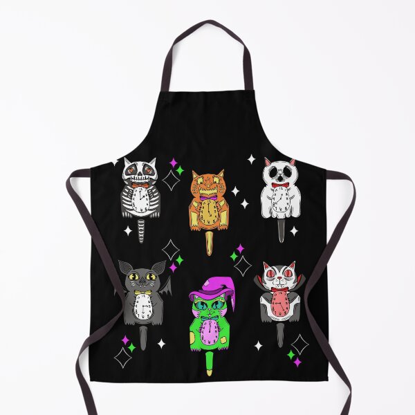 Item preview, Spooky Cute Halloween Cat Clocks 2 designed and sold by crestfallenmermaid.