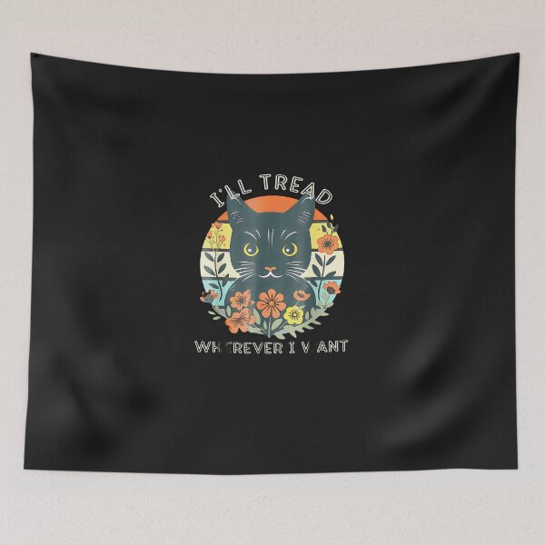 Item preview, Cat-2024-I'Ll-Tread-Wherever-I-Want designed and sold by houfwopa.