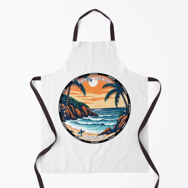 Item preview, Sandy Beach – Hawaii USA - Shore break surf summer vacation designed and sold by inkNext.