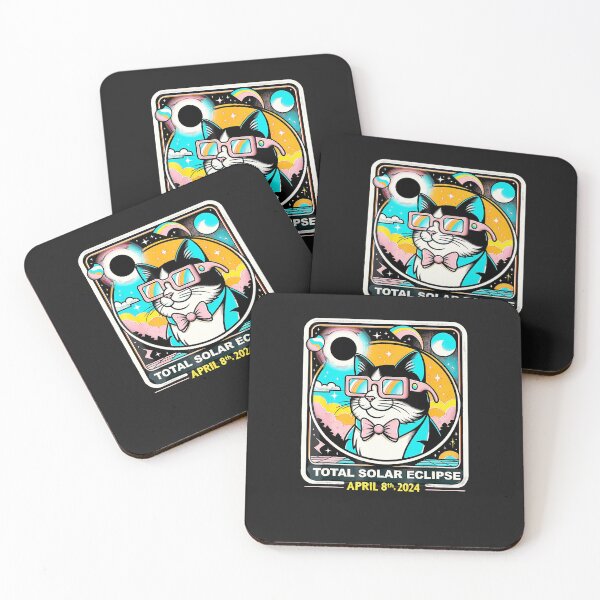 Item preview, Cat-2024-Solar-Eclipse-2024-04.08.24-Eclipse-Womens-Kids designed and sold by houfwopa.
