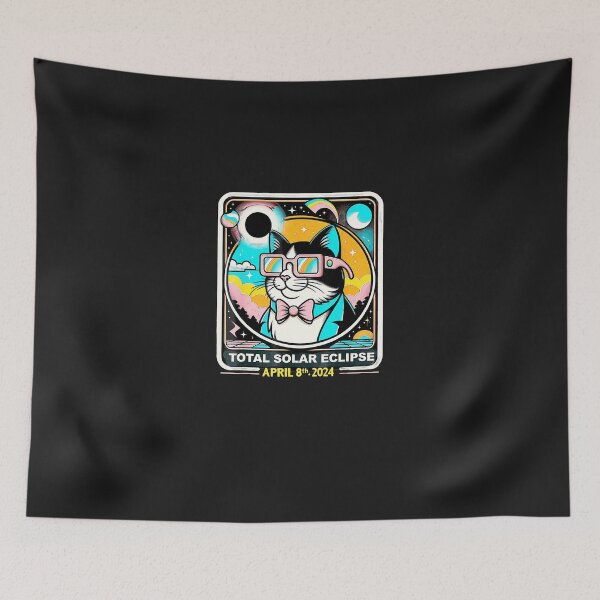 Item preview, Cat-2024-Solar-Eclipse-2024-04.08.24-Eclipse-Womens-Kids designed and sold by houfwopa.