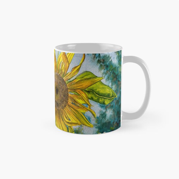 Item preview, Golden Summer Sunflower - Watercolor Art designed and sold by npellegrini.