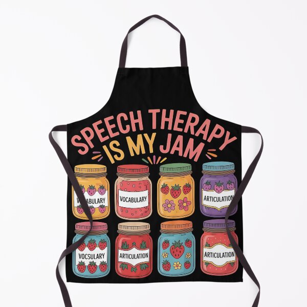 Item preview, Speech Therapy is My Jam SLP Speech Language Pathology designed and sold by BLZART.