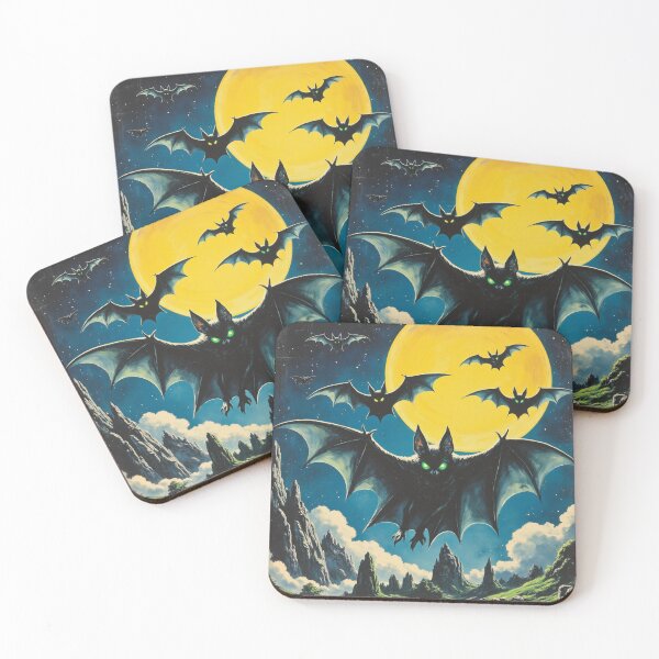 Item preview, Flying Bats Two designed and sold by MADandSANE-MArt.