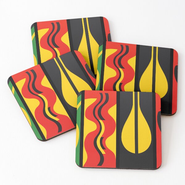 Item preview, Abstract African-Inspired Geometric Artwork. Black History Month concept designed and sold by anytka.