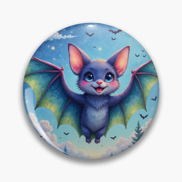 Item preview, Flying Bats Three designed and sold by MADandSANE-MArt.
