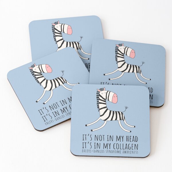 Item preview, Zebra Strong – Not in My Head designed and sold by Designs by Jesabee.