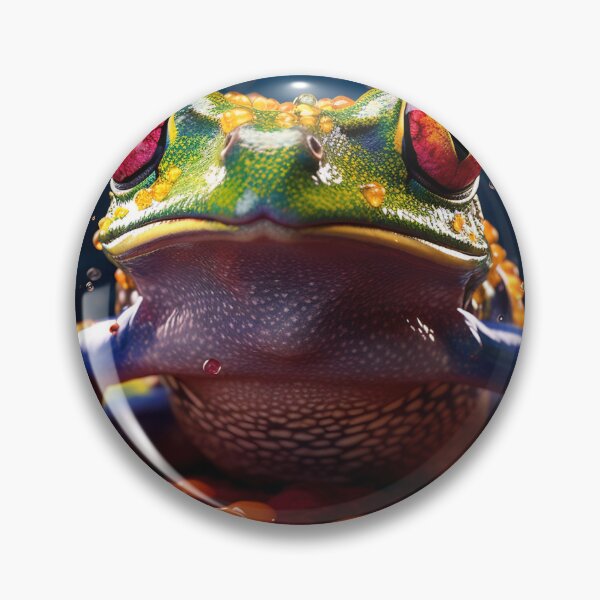 Item preview, Poison vivid color frog. Poisonous animal of tropical rainforest. Pet in terrarium designed and sold by anytka.