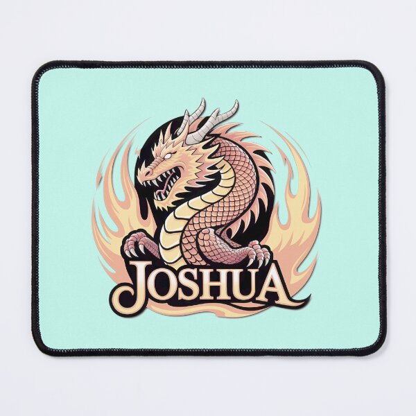 Item preview, Fiery Dragon Name Joshua designed and sold by DavidjuShopus.