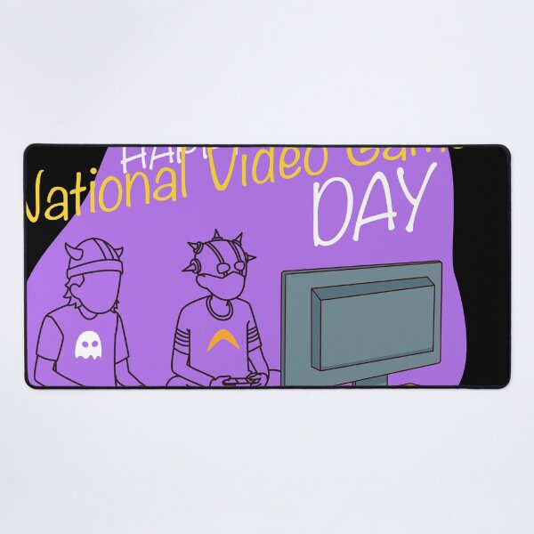 Item preview, Happy National Video Games Day – Fun Gamer Artwork designed and sold by FlamoArt.
