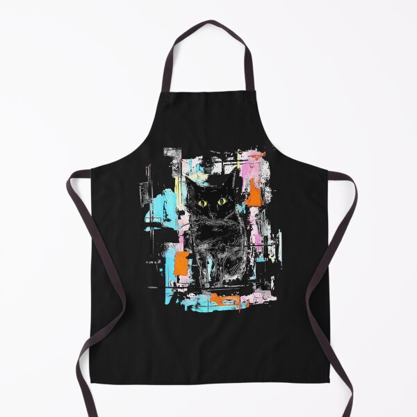 Item preview, Cat-Abstract-Art-Animal-Geometric-Painting-Graphic-Cat designed and sold by houfwopa.