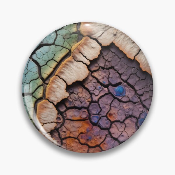 Item preview, Close-up of beautiful minerals magnified to reveal the microscopic organisms and bacteria that once thrived within it. Intricate patterns and vibrant colors designed and sold by anytka.