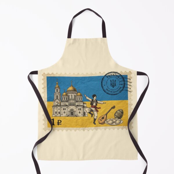 Item preview, Vintage Stamp Celebrating Ukrainian Culture designed and sold by KhAIa Reeve Art Studio.