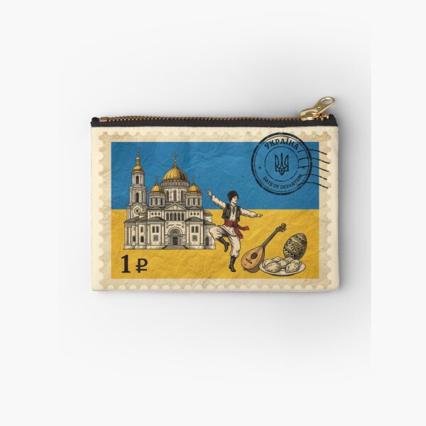 Item preview, Vintage Stamp Celebrating Ukrainian Culture designed and sold by KhAIa Reeve Art Studio.