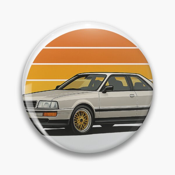 Item preview, 80 coupe S2 – Retro Vintage 80s Style Automotive Illustration designed and sold by fjurcev.