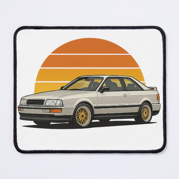 Item preview, 80 coupe S2 – Retro Vintage 80s Style Automotive Illustration designed and sold by fjurcev.