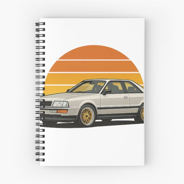 Item preview, 80 coupe S2 – Retro Vintage 80s Style Automotive Illustration designed and sold by fjurcev.