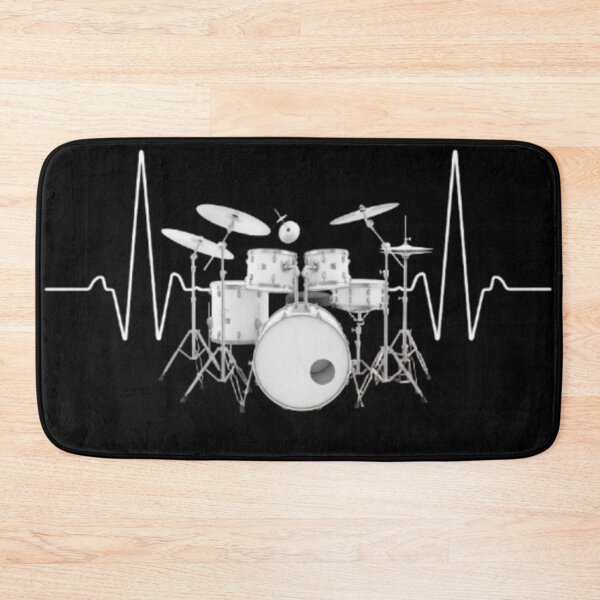 Item preview, Drummer Heartbeat Lifeline | Unique Drummer Gift for Drummers & Music Lovers designed and sold by Alexis Art Collection.