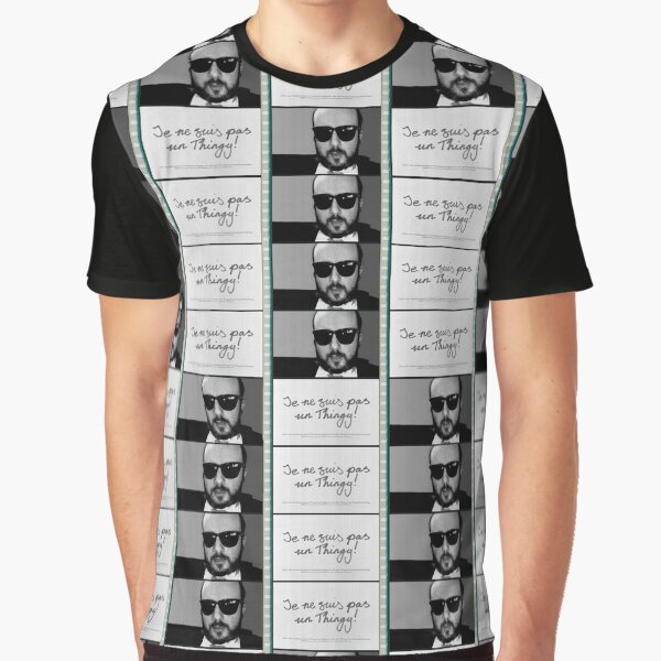 "Je ne suis pas un Thingy!" John Luke Goddard - Full Graphic T-Shirt Graphic T-Shirt