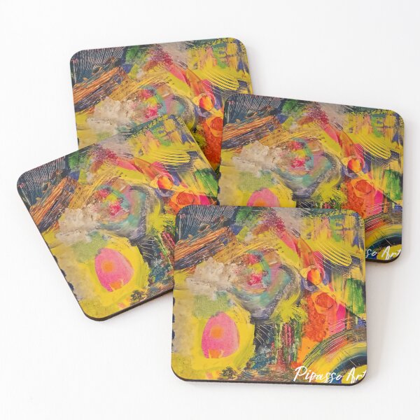 Item preview, Abstract Bright acrylic  designed and sold by PipassoArt.