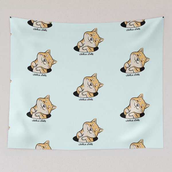 Item preview, Lovely Creature | Playful Shiba Inu – Cute Kawaii Dog Head Tilt designed and sold by Charco.Store – Bold Expressive Graphics & Alt Streetwear Art.