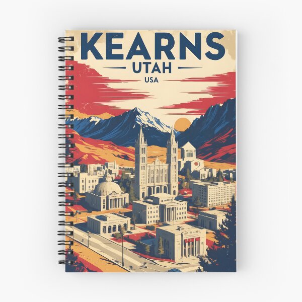 Item preview, Kearns Utah 1950s USA Vintage Travel Tourism designed and sold by TravelersGems.