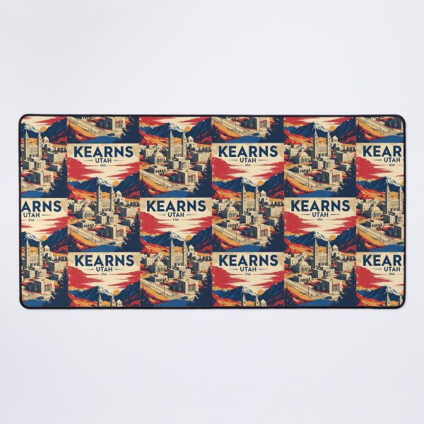 Item preview, Kearns Utah 1950s USA Vintage Travel Tourism designed and sold by TravelersGems.