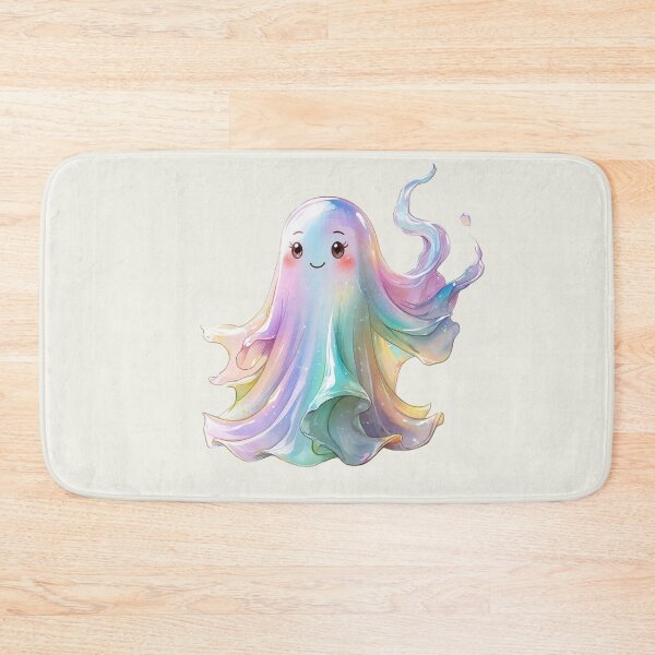Item preview, Cute Iridescent Halloween Ghost Boo designed and sold by RSDigitalPrintDesign.