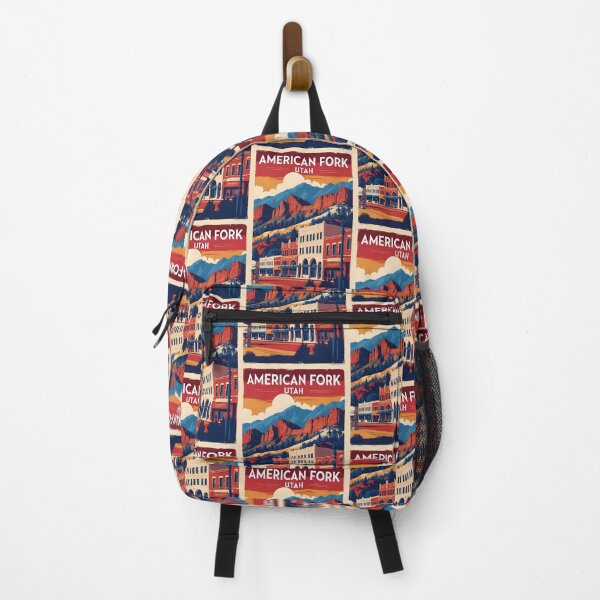 Item preview, American Fork Utah 1950s USA Vintage Travel Tourism designed and sold by TravelersGems.
