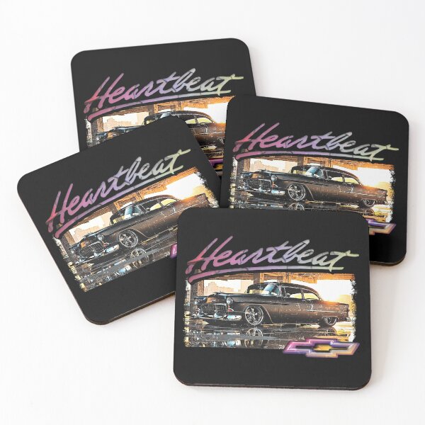 Item preview, Heartbeat of America 55 Chevy Ratrod Hotrod Muscle car Classic designed and sold by AGED Limited.