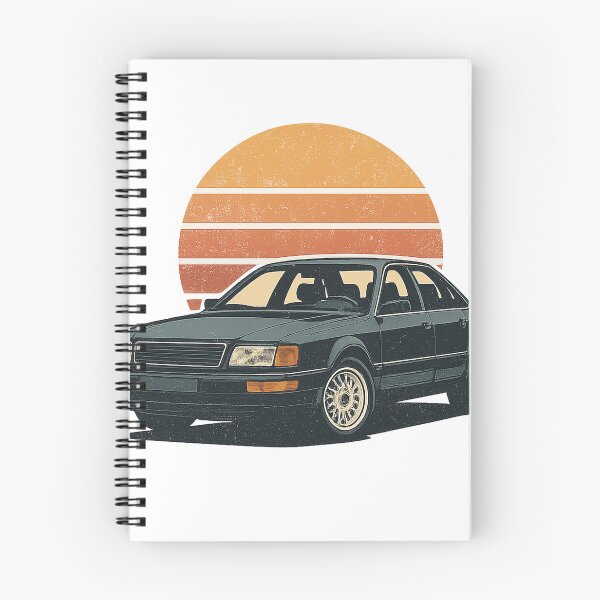 Item preview, A6 100 c4 c100 – Retro Vintage Performance Sedan Illustration designed and sold by fjurcev.