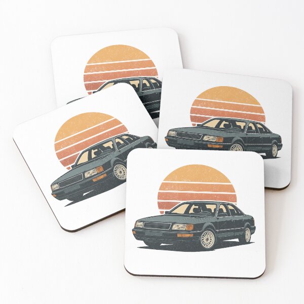 Item preview, A6 100 c4 c100 – Retro Vintage Performance Sedan Illustration designed and sold by fjurcev.