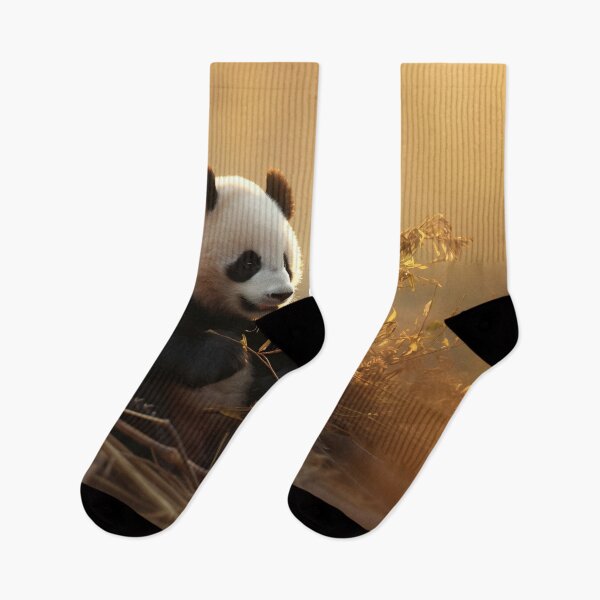 Item preview, Cute adorable kawaii panda living in the bamboo forest designed and sold by anytka.