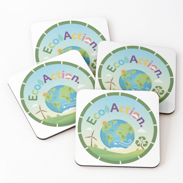 Item preview, EcoAction Earth Design with Sustainability Theme designed and sold by PrintBreeze.