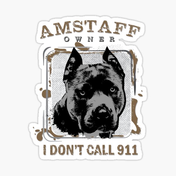 Item preview, American Staffordshire Terrier - Amstaff designed and sold by k9printart.