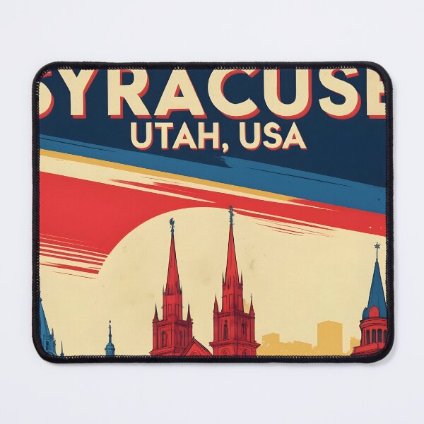 Item preview, Syracuse Utah 1950s USA Vintage Travel Tourism designed and sold by TravelersGems.