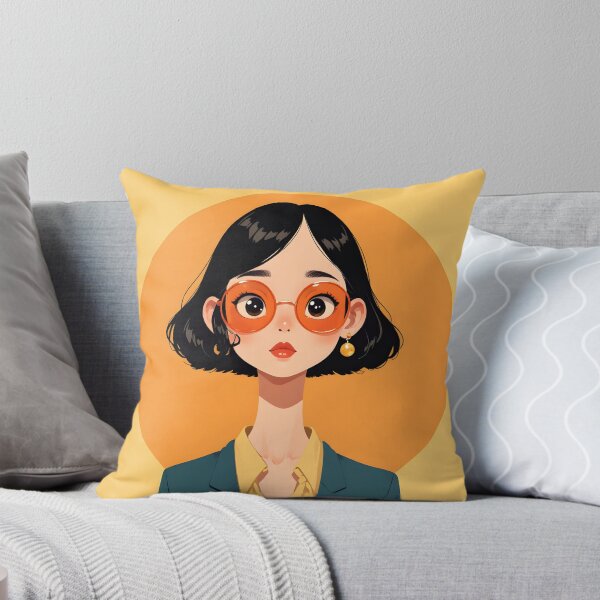 Item preview, Retro-Chic Business Woman: Orange and Petrol designed and sold by Working-Woman.