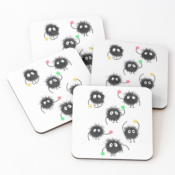Item preview, Spirited away inspired soot sprites designed and sold by PestoPastagifts.