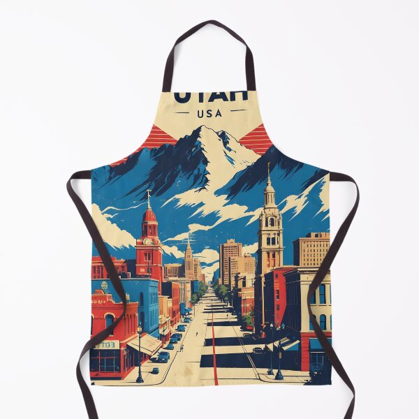 Item preview, Bountiful Utah 1950s USA Vintage Travel Tourism designed and sold by TravelersGems.