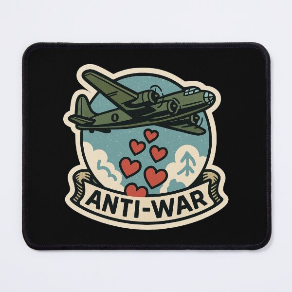 Item preview, Anti war make love not war sticker designed and sold by LayersDesign.
