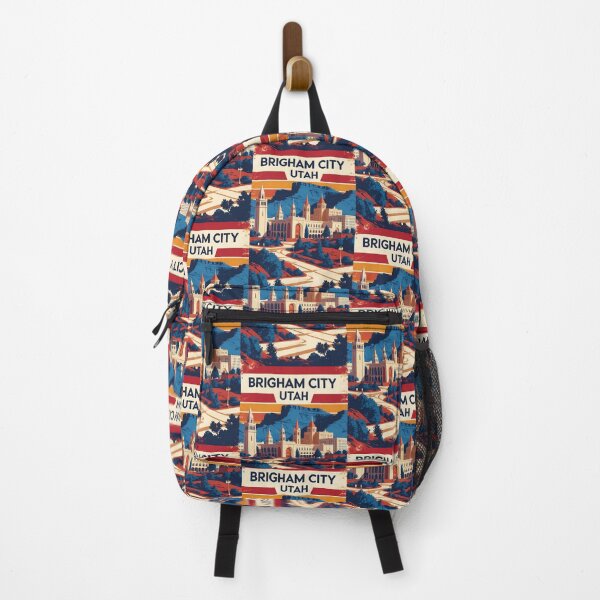 Item preview, Brigham City Utah 1950s USA Vintage Travel Tourism designed and sold by TravelersGems.