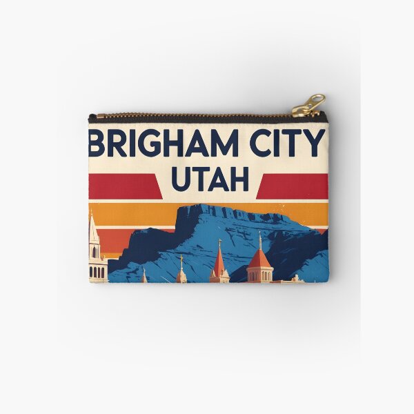 Item preview, Brigham City Utah 1950s USA Vintage Travel Tourism designed and sold by TravelersGems.