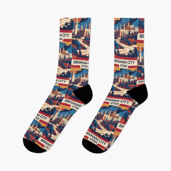 Item preview, Brigham City Utah 1950s USA Vintage Travel Tourism designed and sold by TravelersGems.
