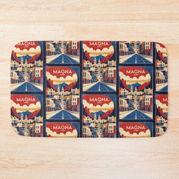 Item preview, Magna Utah 1950s USA Vintage Travel Tourism designed and sold by TravelersGems.