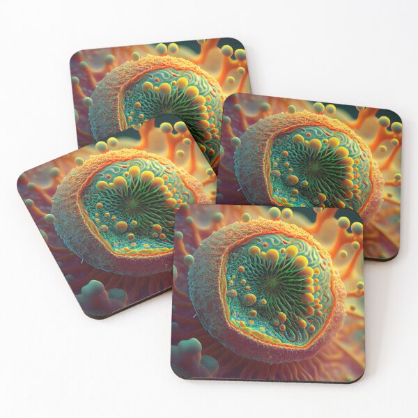 Item preview, Macro shot of cell or molecule. Scientific image. Biology or chemistry abstract background designed and sold by anytka.