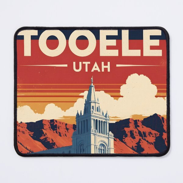 Item preview, Tooele Utah 1950s USA Vintage Travel Tourism designed and sold by TravelersGems.