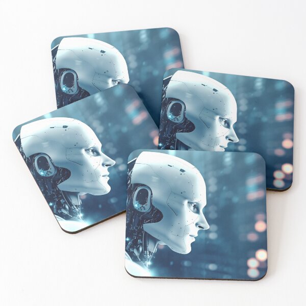 Item preview, Futuristic android. Picture made by Artificial Intelligence designed and sold by anytka.