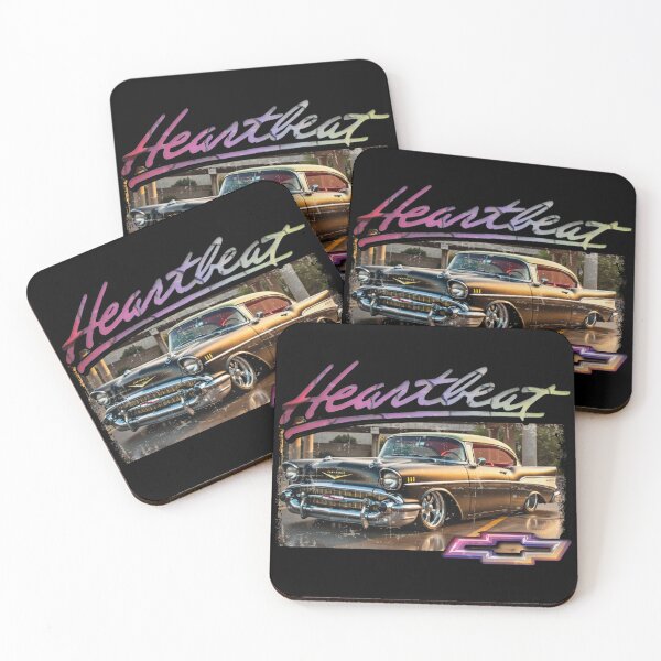 Item preview, Heartbeat of America 57 Chevy Ratrod Hotrod Muscle car Classic designed and sold by AGED Limited.