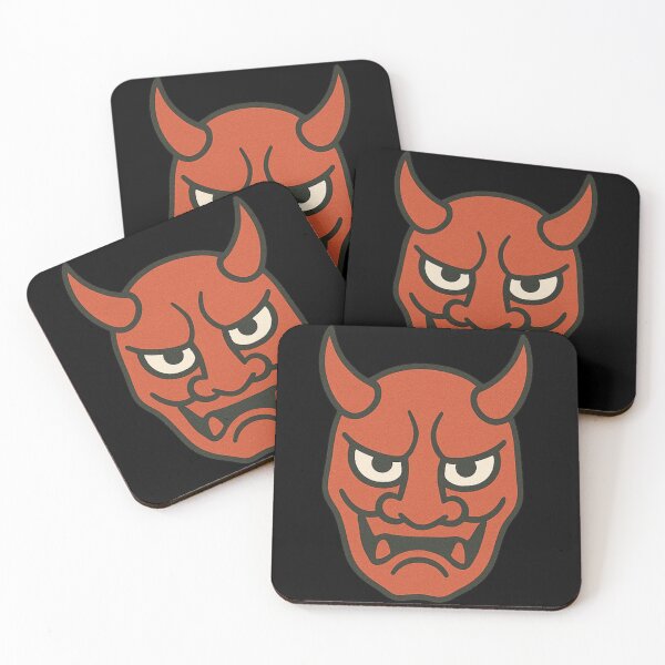 Item preview, Red Oni Mask – Slayer Demos designed and sold by Design4alejandro.