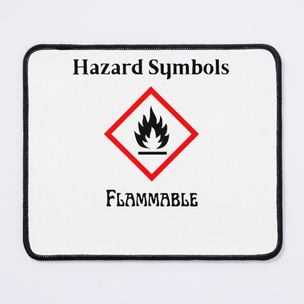 Item preview, Flammable Chemical Hazard Symbol 37 designed and sold by YasmHilpert.